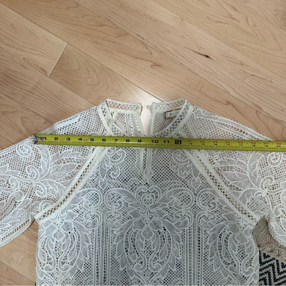 Anthropology Eri + Ali Lace Tunic Sheath Dress